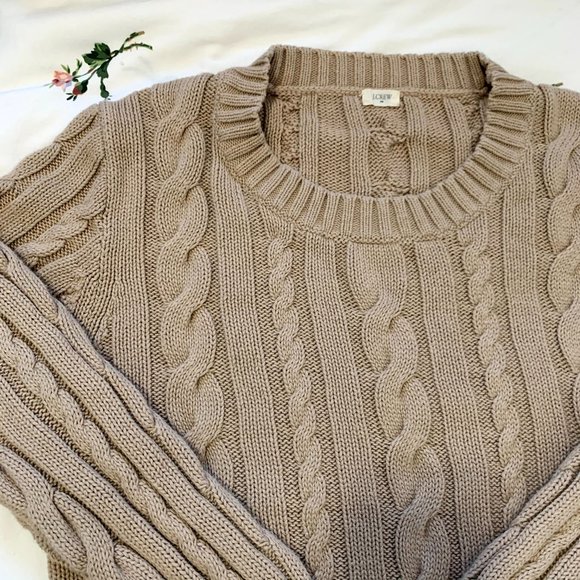 J. Crew Beige Sweater - Picture 4 of 6